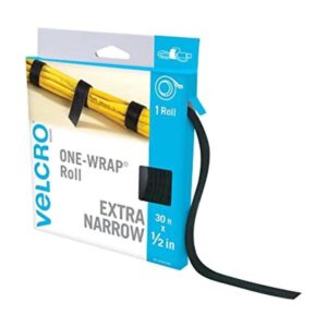 VELCRO Brand VEL30765AMS Correas extra estrechas rollo de_1