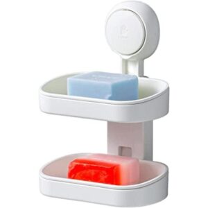 VELMADE Soporte doble para jabonera impermeable con_1