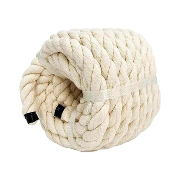 Cuerda de algodón fuerte de 34 pulgadas x 25 pies cordón