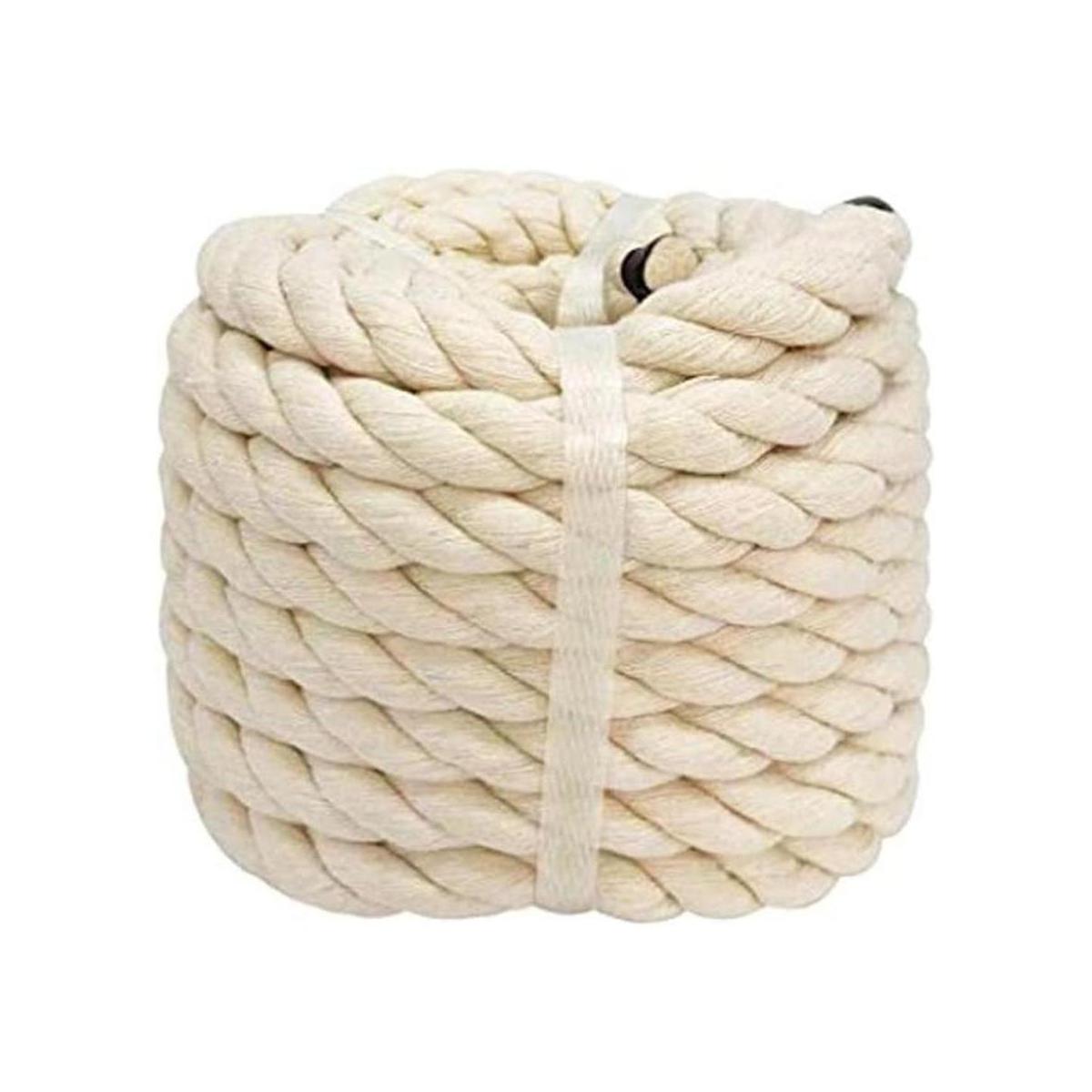 Cuerda de algodón fuerte de 34 pulgadas x 25 pies cordón