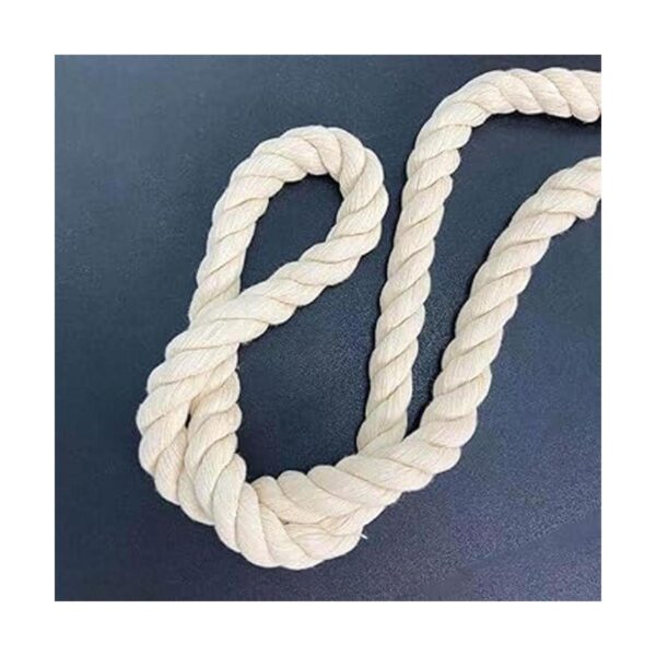 Cuerda de algodón fuerte de 34 pulgadas x 25 pies cordón