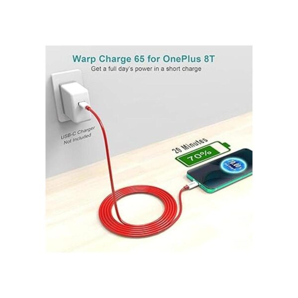 VELOGK Warp Charge 65 Cable 2 unidades para OnePlus_2