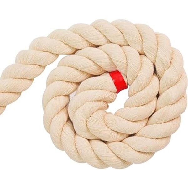 Cuerda de algodón trenzado 1 pulgada x 50 pies cuerda
