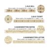 VEINARDYL Juego de 10 rollos total 98 pies98.4 ft