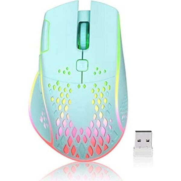 VEGCOO C30 Silent Click Mouse inalámbrico recargable para_1