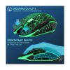 VEGCOO Ratón inalámbrico recargable C12 para juegos mouse