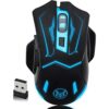 Ratón inalámbrico para juegos VEGCOO C8 silencioso_1