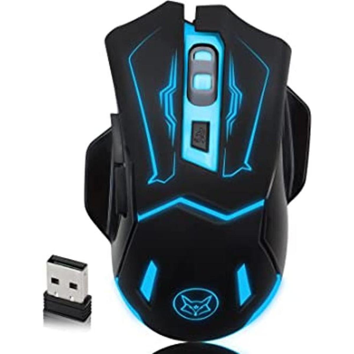 Ratón inalámbrico para juegos VEGCOO C8 silencioso