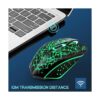 VEGCOO Ratón inalámbrico recargable C12 para juegos mouse