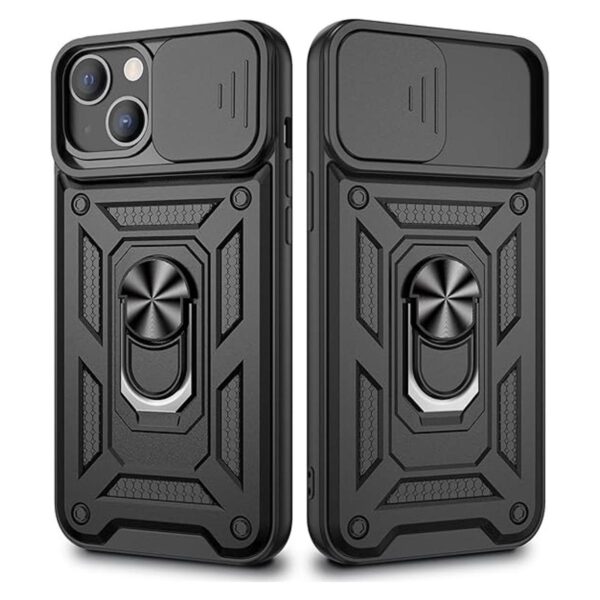 VEGO Funda compatible con iPhone 13 con funda de cámara_1