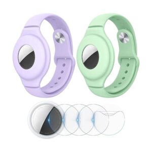 VEGO AirTag Pulsera para niños paquete de 2 correas de_1