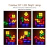 VEEKI Luz nocturna para niños apilable LED 7 colores_3