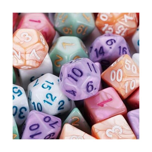 Dados DND juegos de 5 x 7 35 piezas de dados de_4