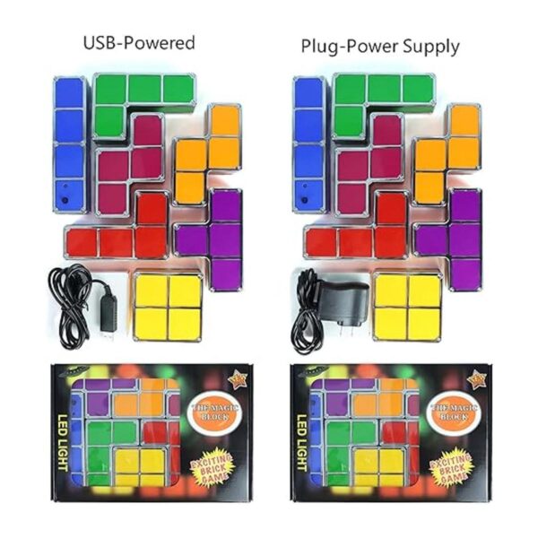 VEEKI Luz nocturna para niños apilable LED 7 colores_6