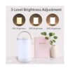 VCUTEKA Lámparas de mesa inalámbricas linterna recargable_2