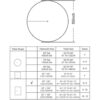 VCVCOO Mantel de picnic para patio al aire libre con