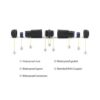 VCE Acoplador RJ45 impermeable IP67 CAT6CAT5ECAT5_3