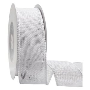 VATIN Cinta de arpillera blanca con alambre de 112