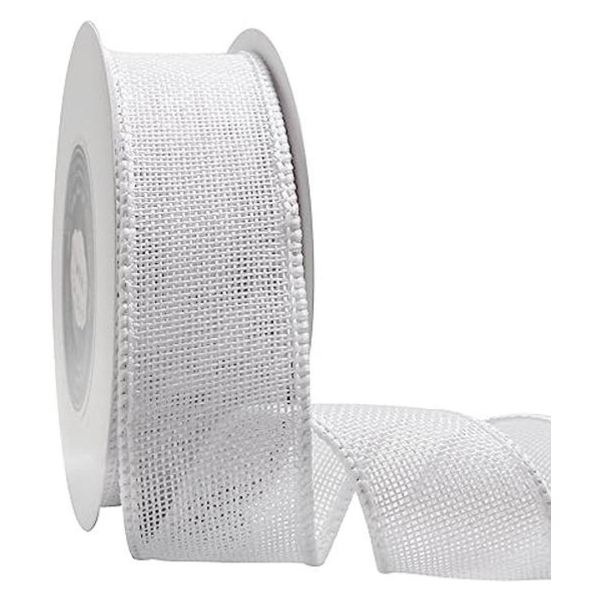VATIN Cinta de arpillera blanca con alambre de 112