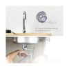 VARNAHOME Colador de acero inoxidable con rejilla de_5