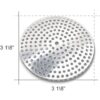 VARNAHOME Colador de baño de aluminio estilo clip_4