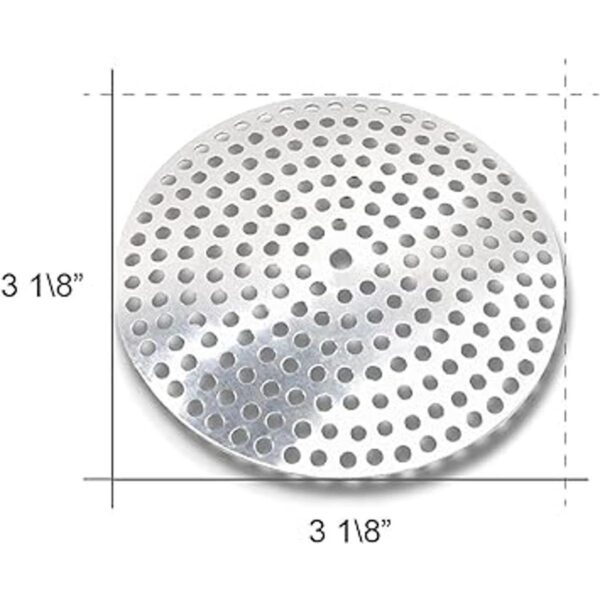 VARNAHOME Colador de baño de aluminio estilo clip_4