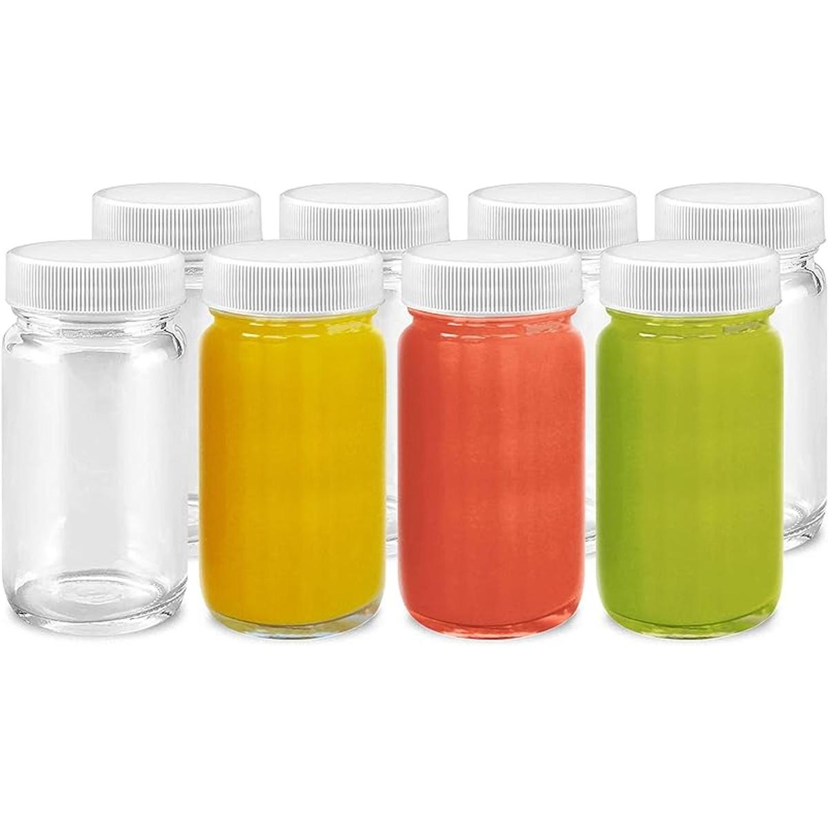 Juego de botellas de jugo Boca ancha para jugos