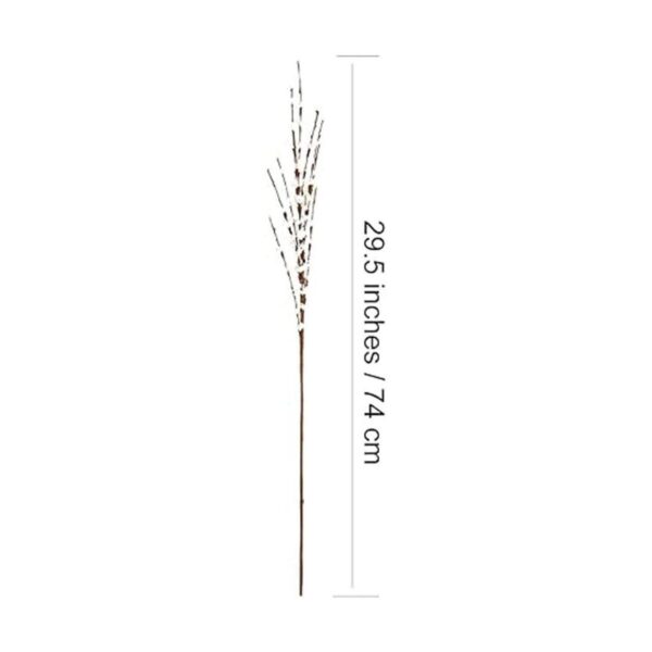 VANTREE 6 flores artificiales de jazmín 29.5 pulgadas de_2