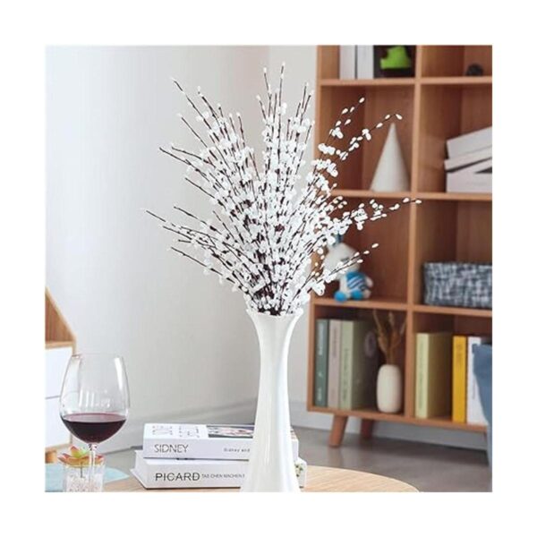 VANTREE 6 flores artificiales de jazmín 29.5 pulgadas de_5