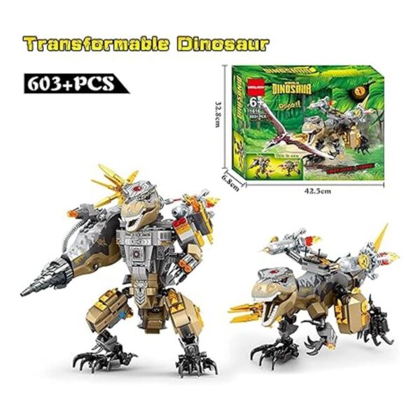 Juguete de bloques de construcción de dinosaurios 603_2
