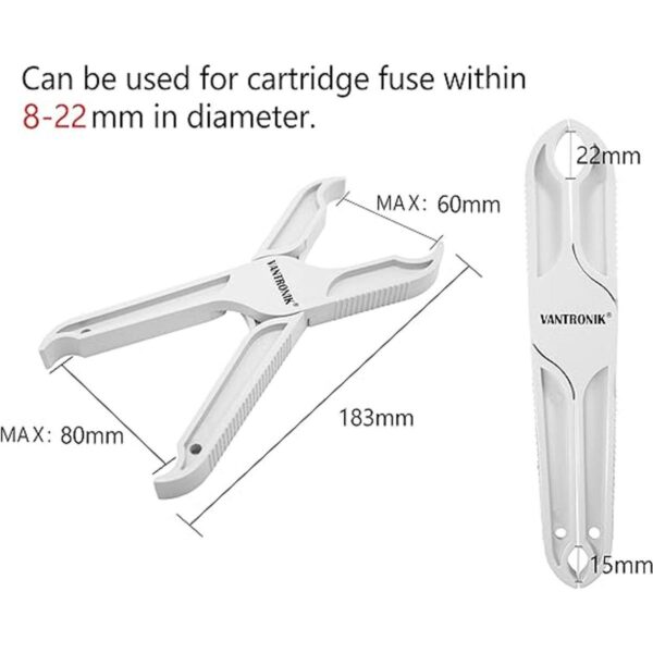 VANTRONIK Extractor de fusibles para fusibles cilíndricos_4