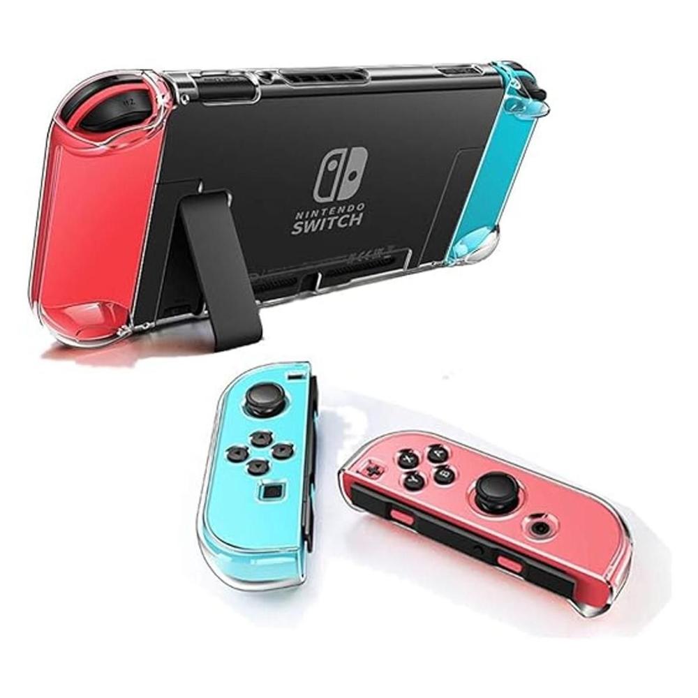 Dockable Clear Case for Nintendo Switch VANJUNN 3 in 1