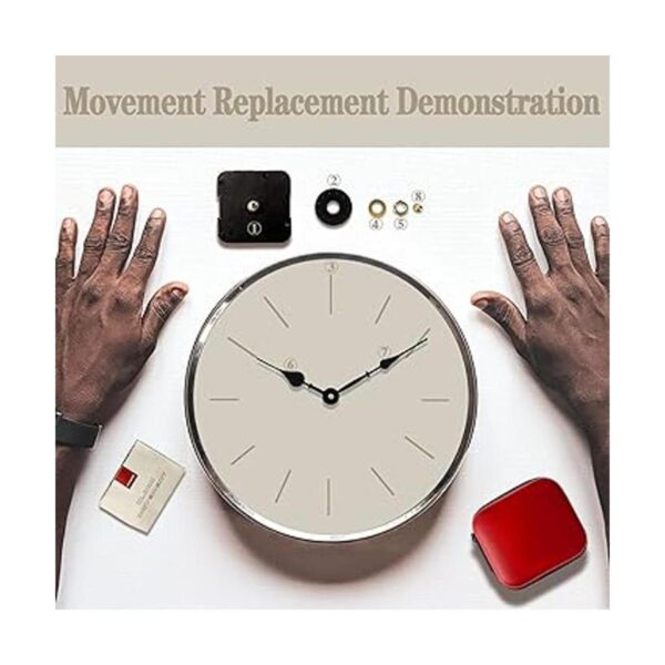 Mecanismo de reloj de pared de cuarzo para armar uno_5