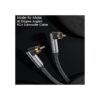 VANAUX Cable RCA de 90 grados cable RCA de ángulo recto_4