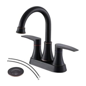 VALISY Grifo de lavabo de baño moderno comercial de 2 asas_1