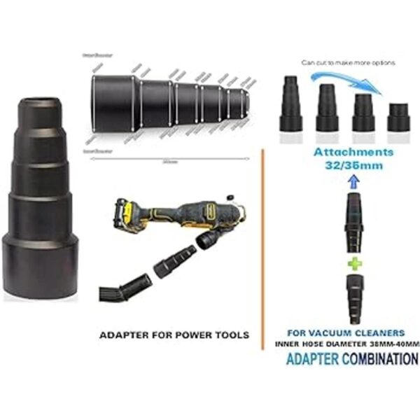 Kit de adaptador de fijación al vacío adaptador de