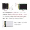 Arestech M.2 NVME SSD Convertir adaptador para MacBook Air_3