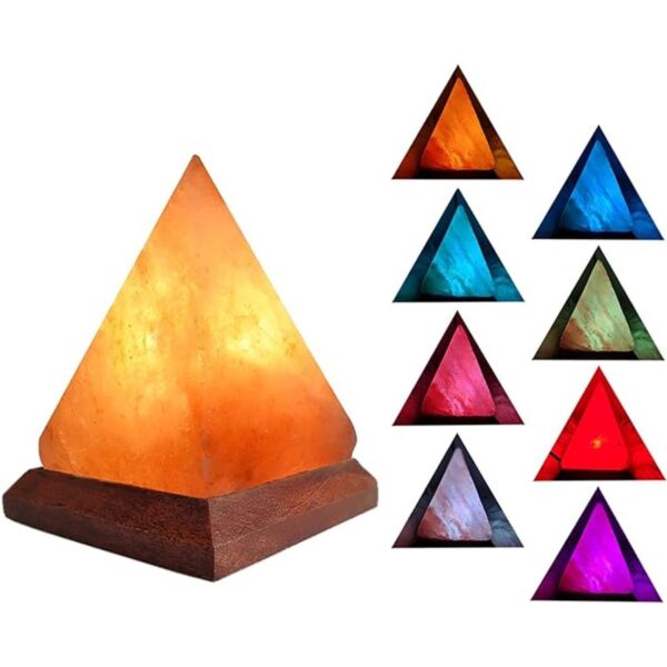 V.C.Formark Lámpara USB de sal del Himalaya con 8 colores_1