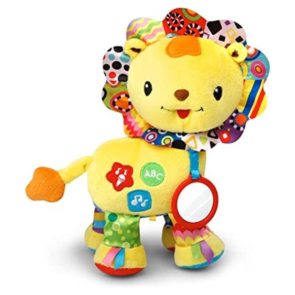 León bebé que se arruga y ruge de VTech
