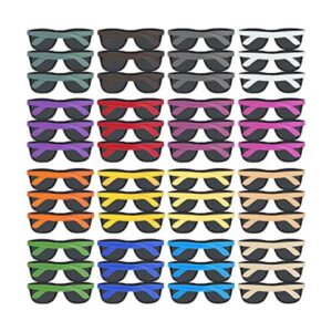 Paquete de 48 lentes de sol de fiesta de neón de 16_1