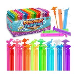 Paquete de 160 mini varita de burbujas de dinosaurio de 16_1