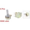 Uxcell 6 mm Shaft di Amp B500 K 500 K potenciómetros de_2