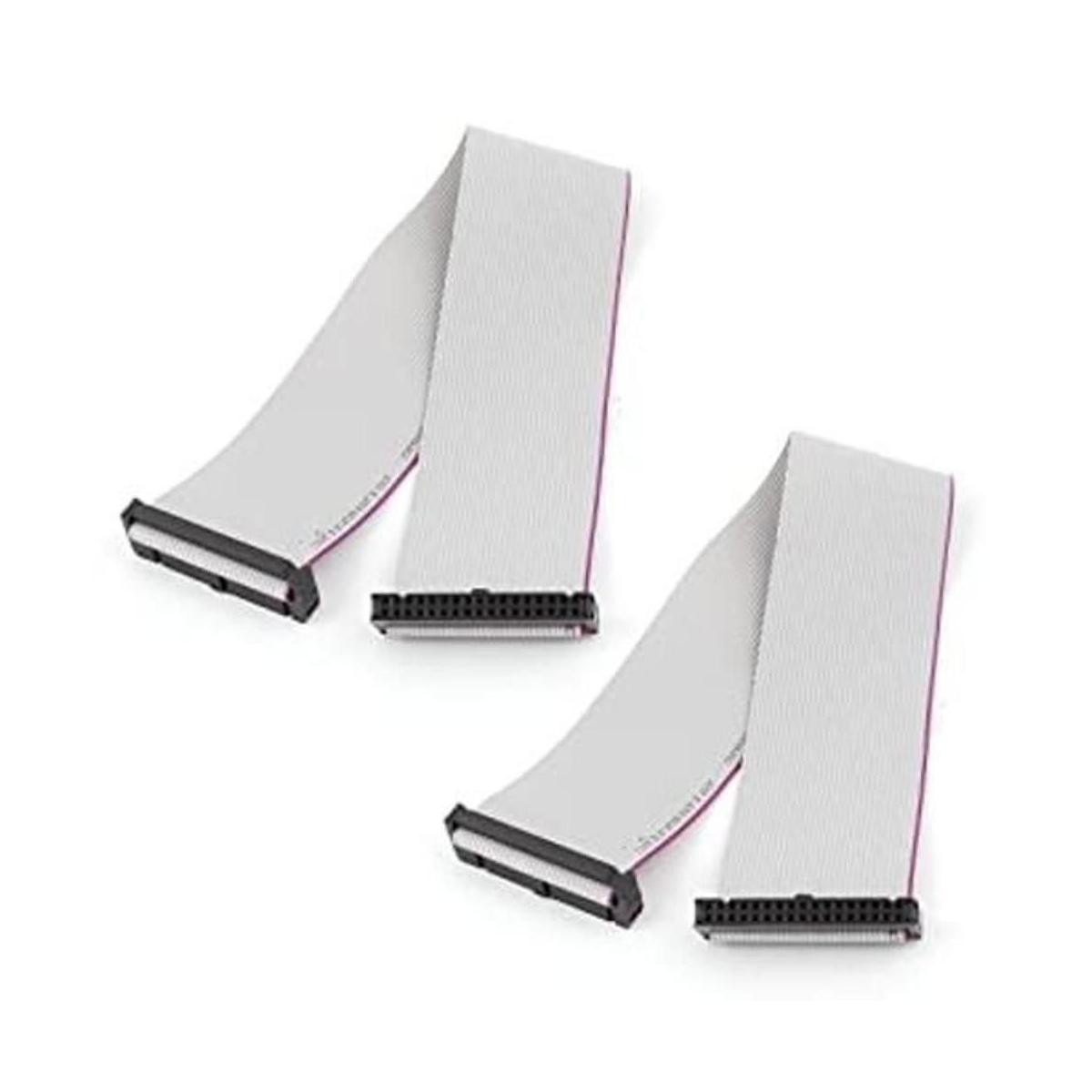 Uxcell 2 piezas fc34p IDC Socket Extension Flat Ribbon