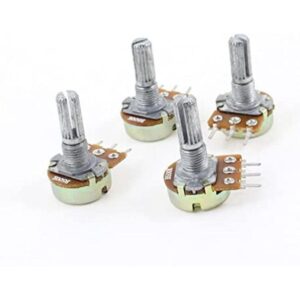 Uxcell 6 mm Shaft di Amp B500 K 500 K potenciómetros de_1