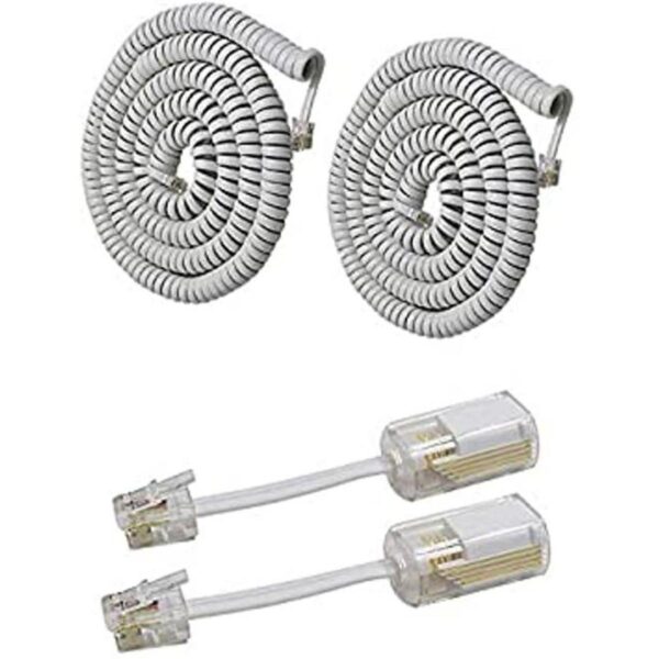 Desenredadores de cables de teléfono Uvital paquete de 2_1