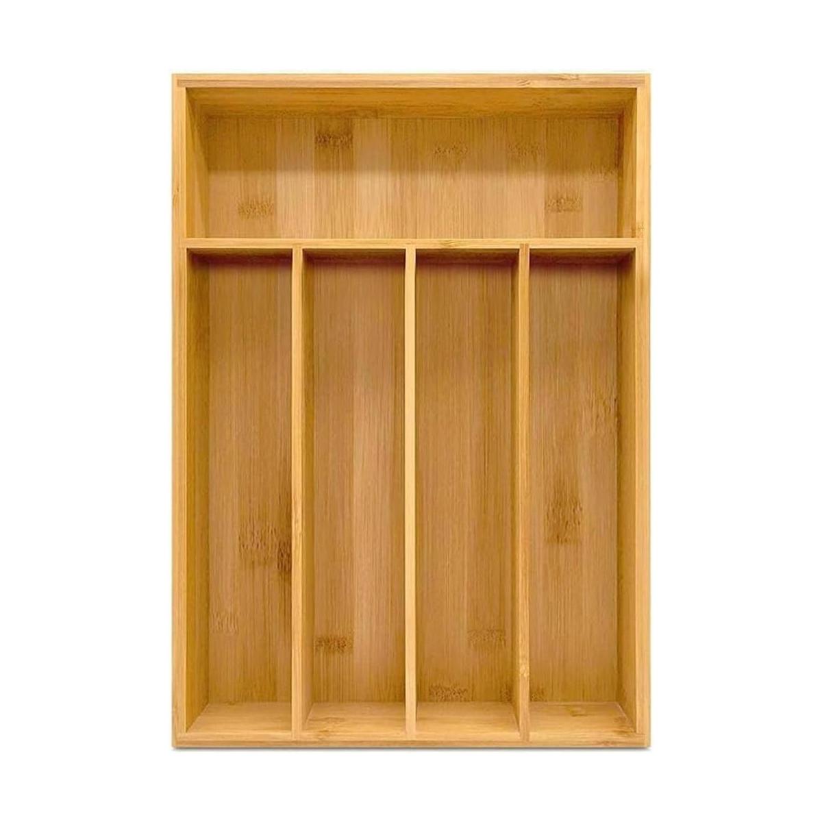 Utopia Kitchen organizador de cubiertos de bambú 5