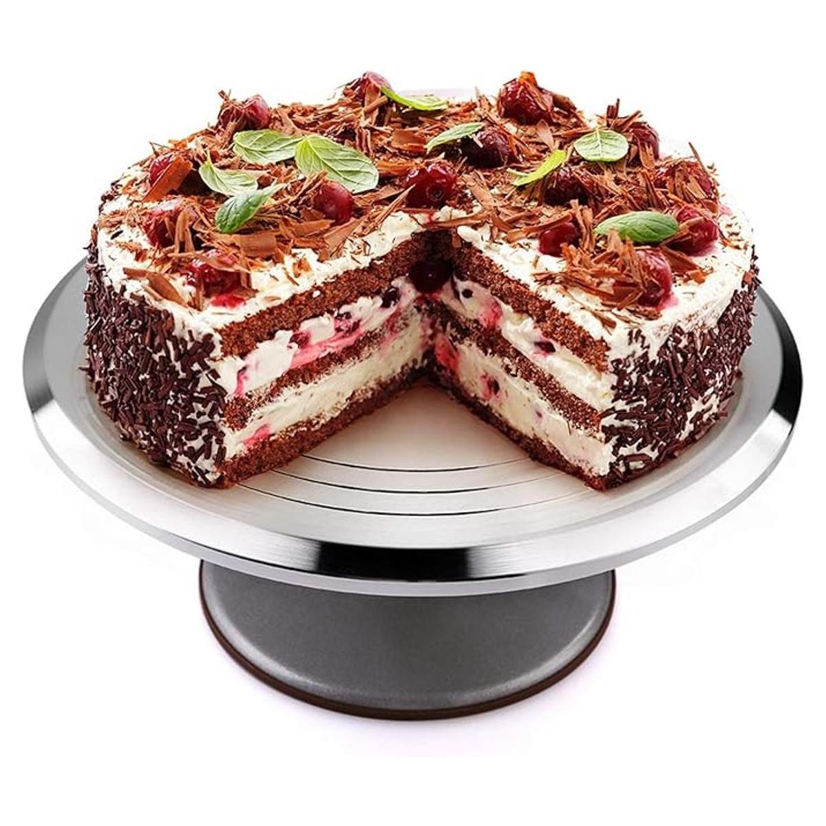 Soporte para tartas Uten de aluminio de 12 pulgadas para
