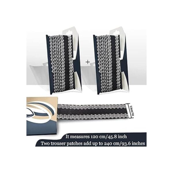 Paquete de 2 adhesivos para acortar los bordes de los_5