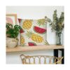 Ussap Decoración de verano de acuarela y piña sandía