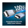 Cable USB C a USB C de 100 W 10 pies paquete de 2 USB_2